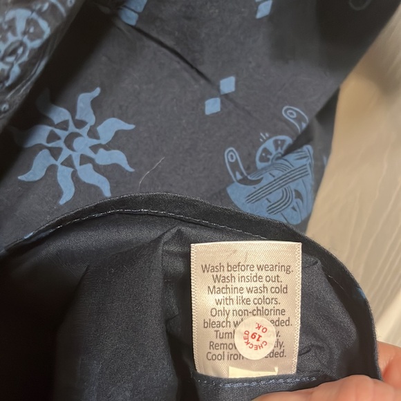 Sonoma Goods For Life Short Sleeve Perfect Length Button Down Shirt Size Medium - Picture 6 of 8